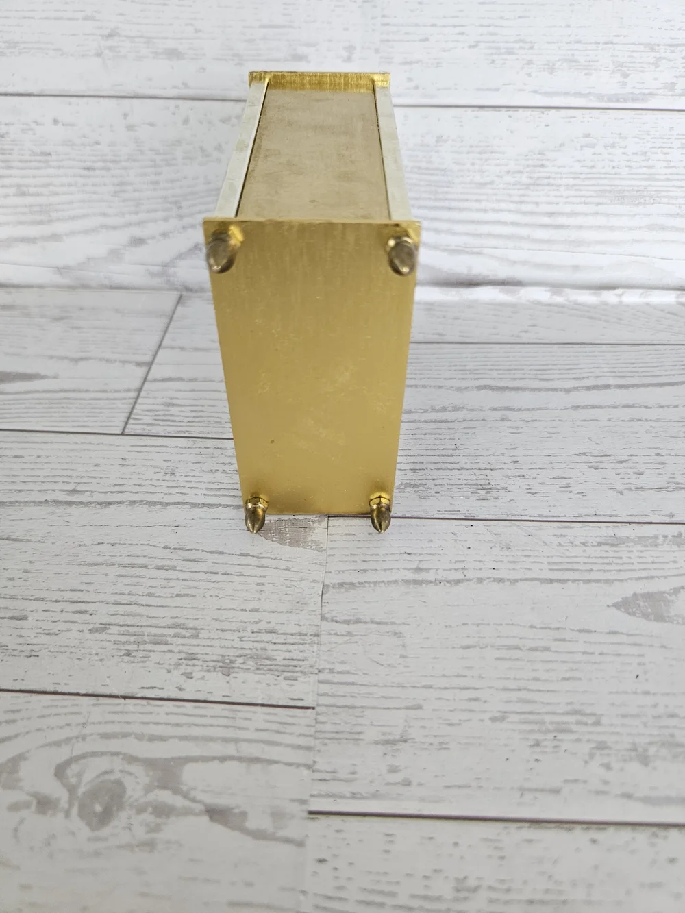 Gold Tabletop Carriage Clock – Vintage